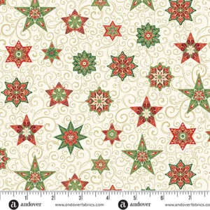 Adorn - Star Cream - Makower - MU-215-Q