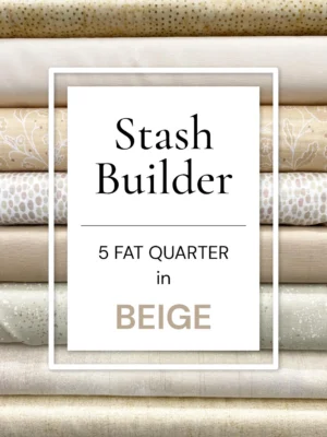 Stash Builder "Beige" - 5er Fat Quarter Set
