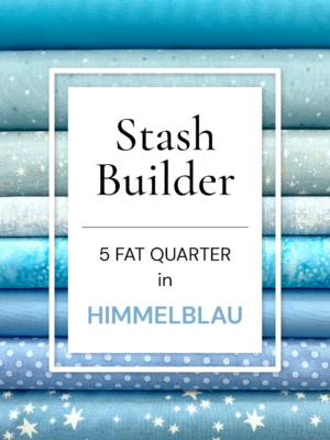 Stash Builder "Himmelblau" - 5er Fat Quarter Set