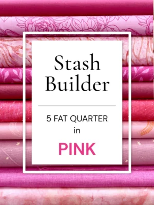 Stash Builder "Pink" - 5er Fat Quarter Set