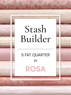 Stash Builder "Rosa" - 5er Fat Quarter Set