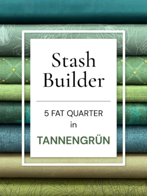 Stash Builder "Tannengrün" - 5er Fat Quarter Set