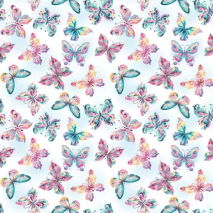 Faith & Grace - Butterfly Dance Sky - Benartex - 15234-50