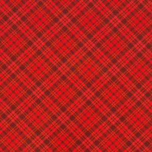Fabric Market - Plaid Burgundy - Robert Kaufman - FLHD-24135-95