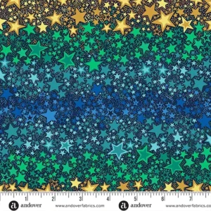 Orbit - Ombre Star Blue - Makower - MU-247-B